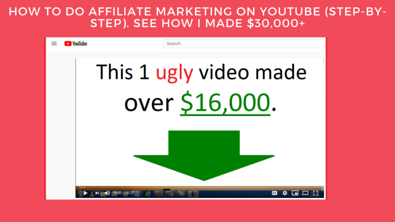 How to do Affiliate Marketing on YouTube – Step by Step.