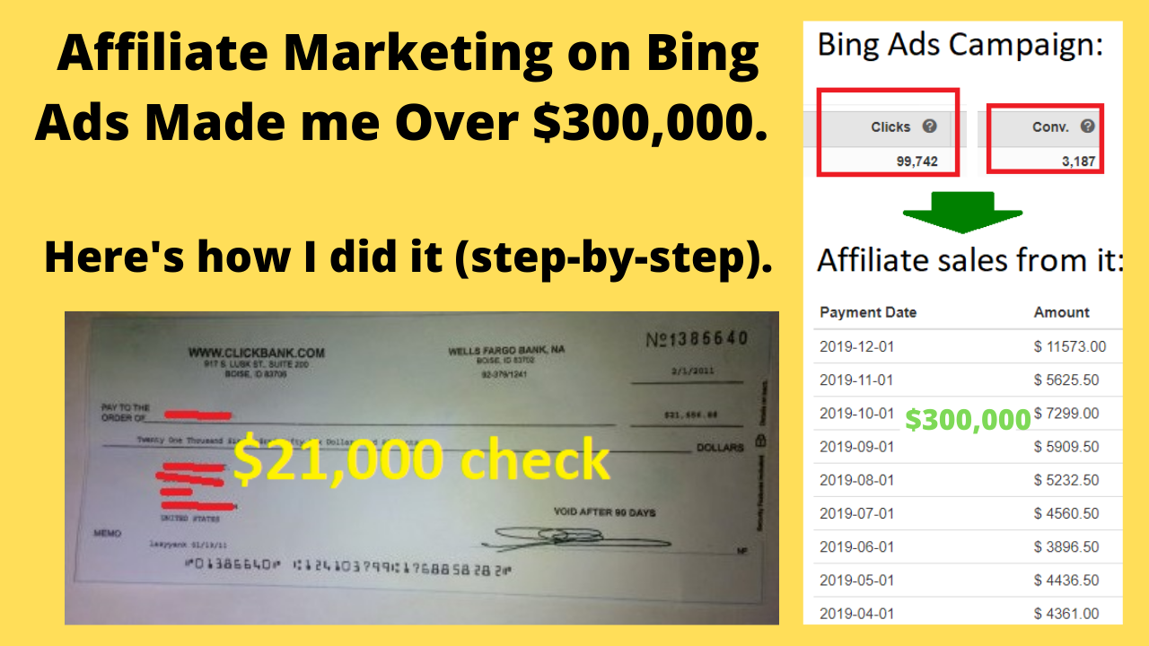 How to do affiliate marketing on Bing Ads