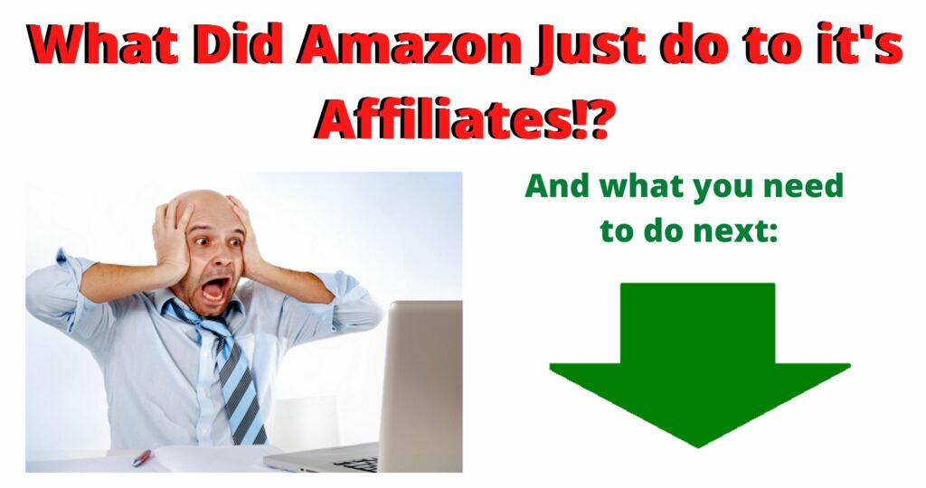 Did Amazon Cut Your Affiliate Commissions? What to do Next.