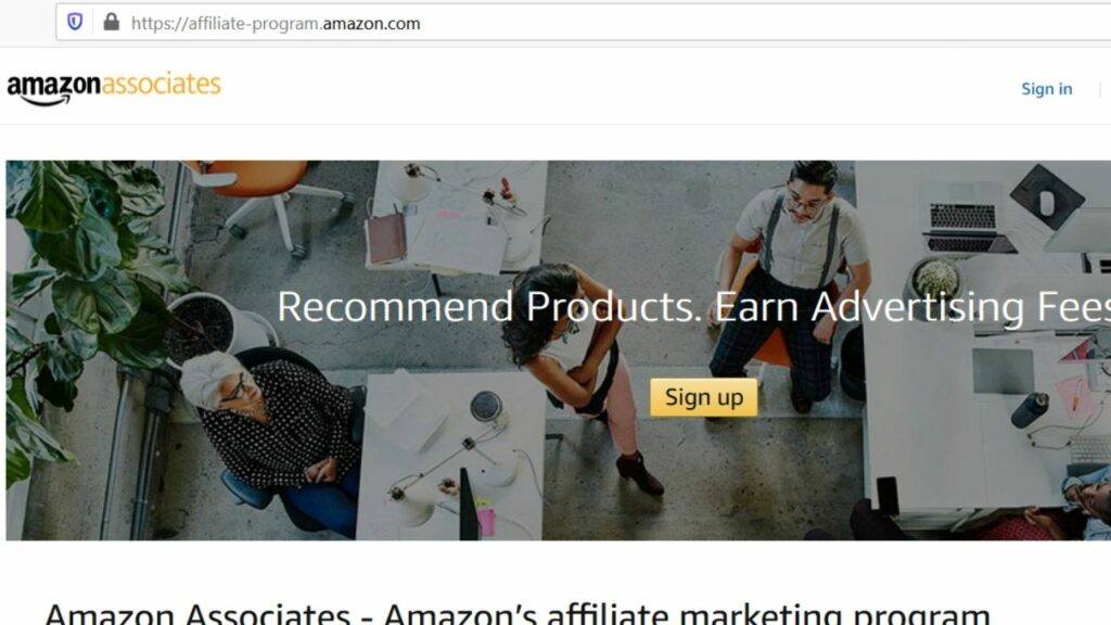 amazon associates drone affiliate program