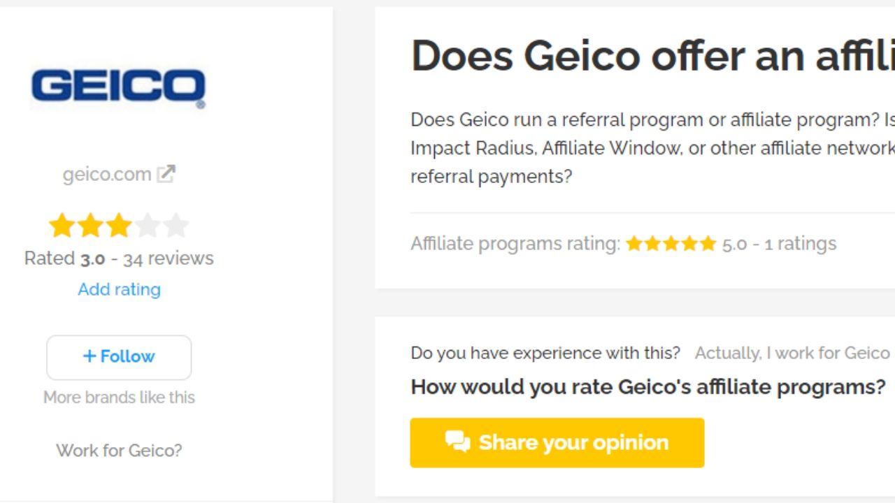geico car insurance affiliate program