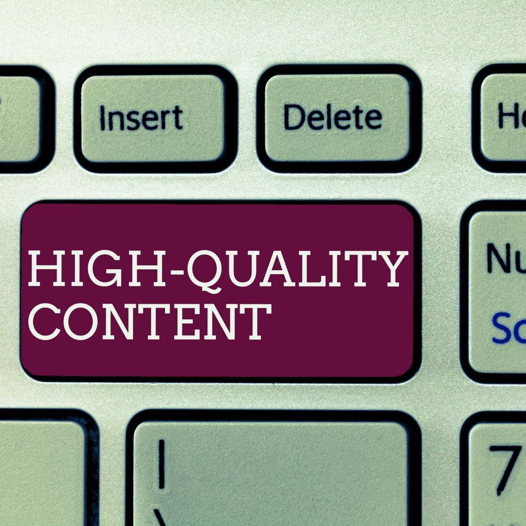 high quality content for affiliate marketing