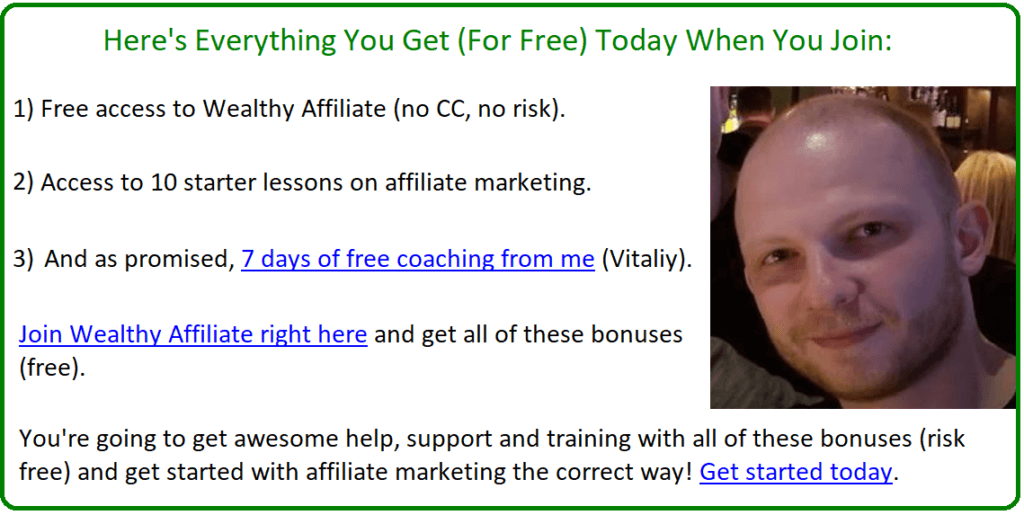 helping hand affiliate coaching offer