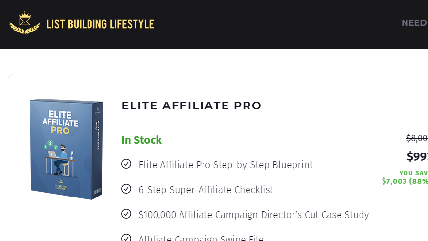 elite affiliate pro review