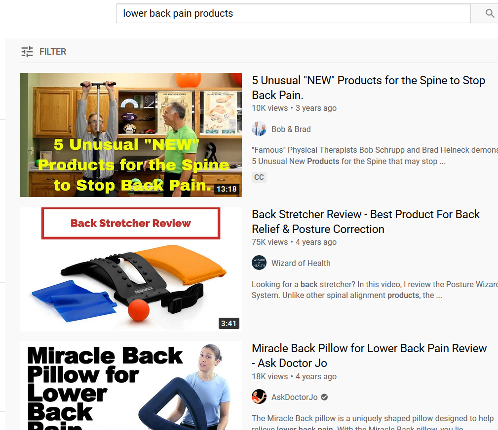 how to find niche products to promote through youtube
