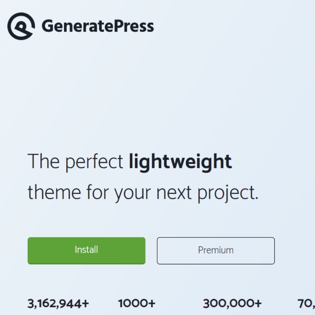 generate press theme for your blog