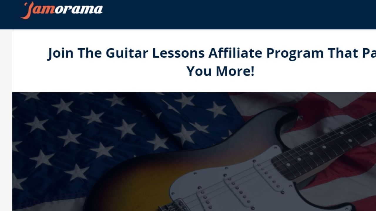 jamorama guitar affiliate program