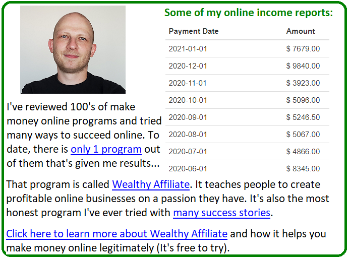 wealthy affiliate prosperity warrior cta 2 test