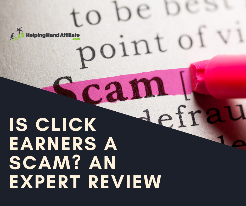 Is Click Earners a Scam? An Expert Review