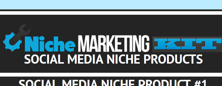 niche marketing kit social media offers