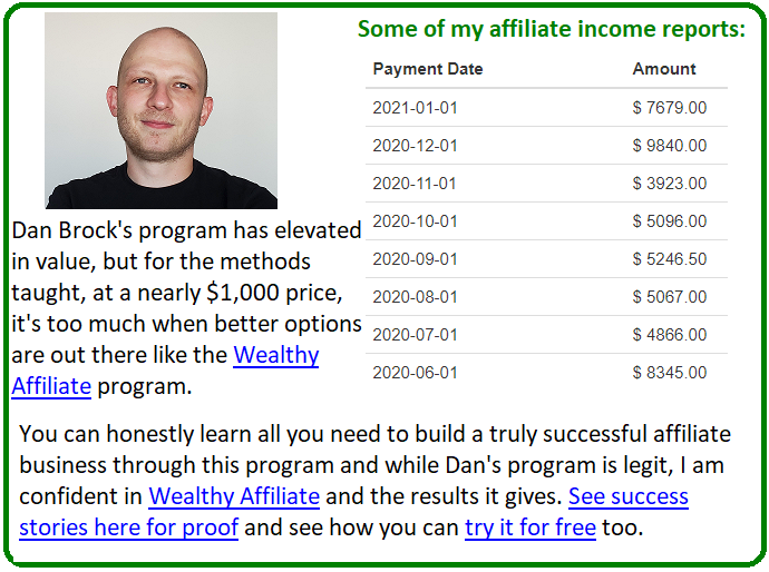 wealthy affiliate vs stay home commissions