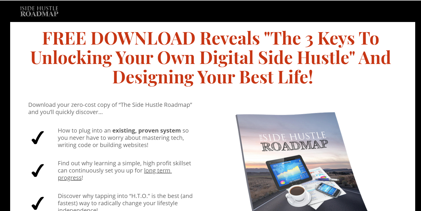 side hustle roadmap review