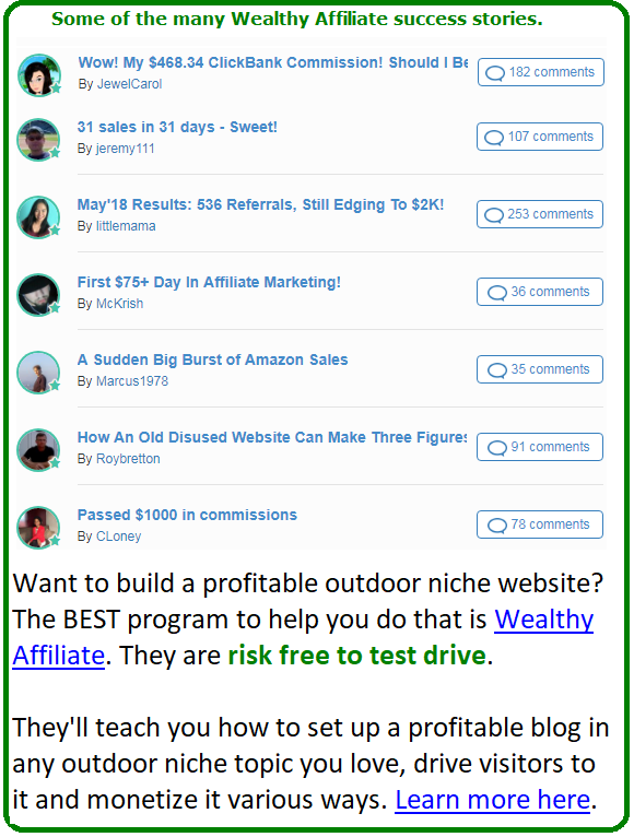 outdoor niches to wealthy affiliate 05