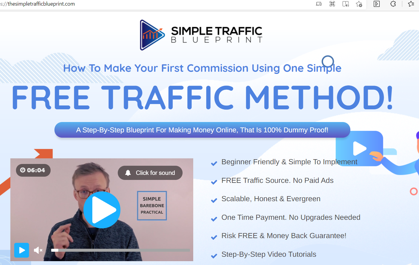 simple traffic blueprint review