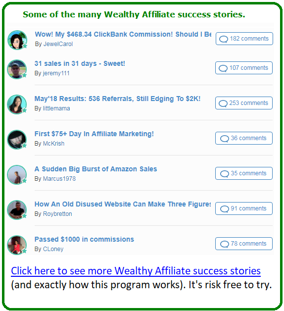 wealthy affiliate or partner with anthony