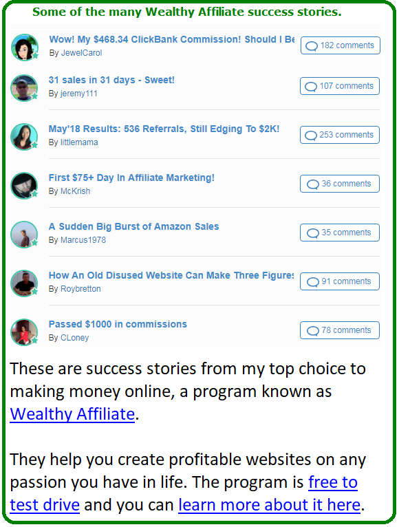 muncheye success through wealthy affiliate